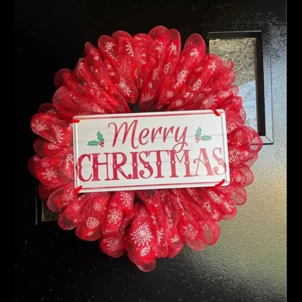 Handmade Christmas or Holiday Wreath!